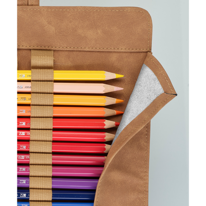 Sienna Faber-Castell Pencil Roll Drawing Accessories
