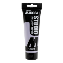 White Smoke Derivan Matisse Studio Acrylic Paint, 120ml, Permanent Light Violet Acrylic Paints