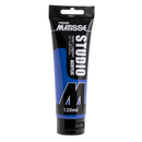 White Smoke Derivan Matisse Studio Acrylic Paint, 120ml, Ultramarine Blue Acrylic Paints