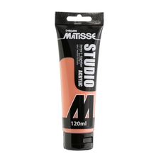 White Smoke Derivan Matisse Studio Acrylic Paint, 120ml, Australian Salmon Gum Acrylic Paints