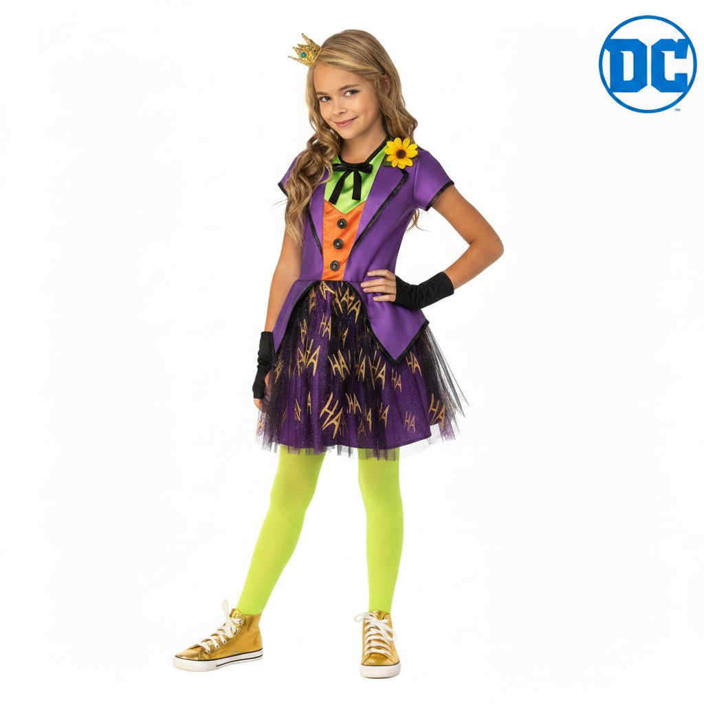 White Smoke The Joker Deluxe Tutu Costume Costumes