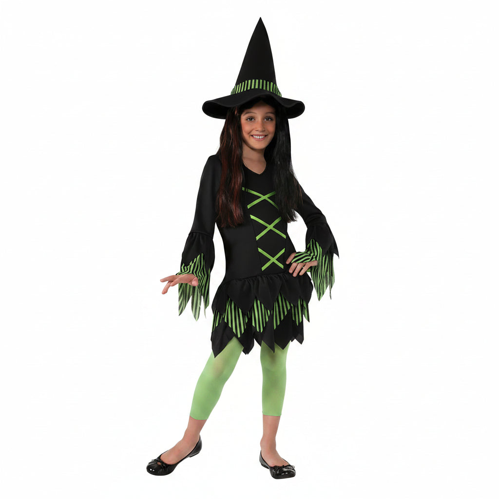 White Smoke Lime Witch Costume Costumes