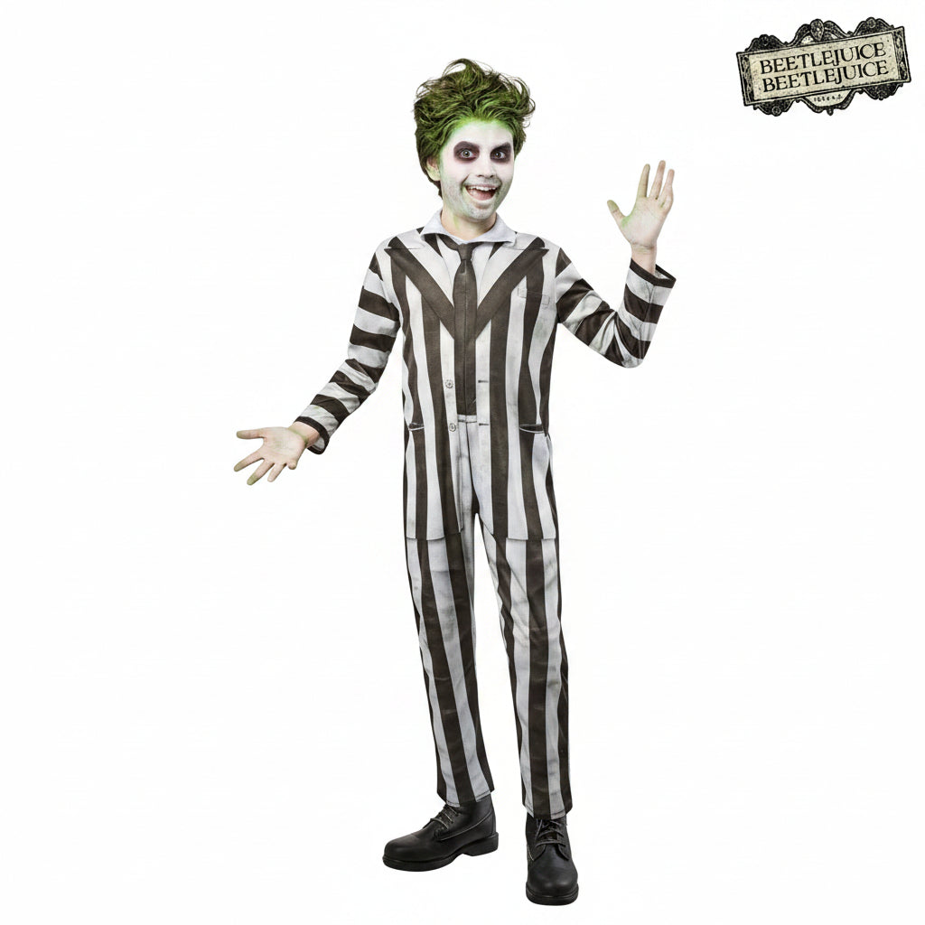 White Smoke BettleJuice 2 Classic Costume Costumes