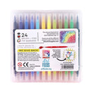 White Smoke I Heart Art Markers with Brush and Fine Tip, Set 24 Easter