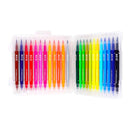 White Smoke I Heart Art Markers with Brush and Fine Tip, Set 24 Easter