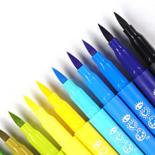 White Smoke I Heart Art Markers with Brush and Fine Tip, Set 24 Easter
