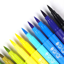 White Smoke I Heart Art Markers with Brush and Fine Tip, Set 24 Easter