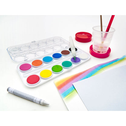 Lavender Faber Castell Young Artist Learn to Watercolor Set