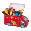 Dark Slate Gray Faber Castell Truck Connector Pen Colour Marker Tin of 33