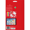 Firebrick Faber Castell Unicorn Adventures Colour & Sticker Set Kids Paper And Pads