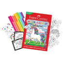 White Smoke Faber Castell Unicorn Adventures Colour & Sticker Set Kids Paper And Pads