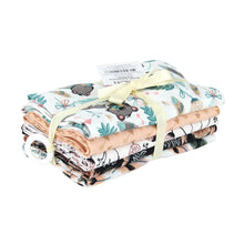 White Smoke Birch Fabric - Bear Garden Fat Quarter 100% Cotton Sewing