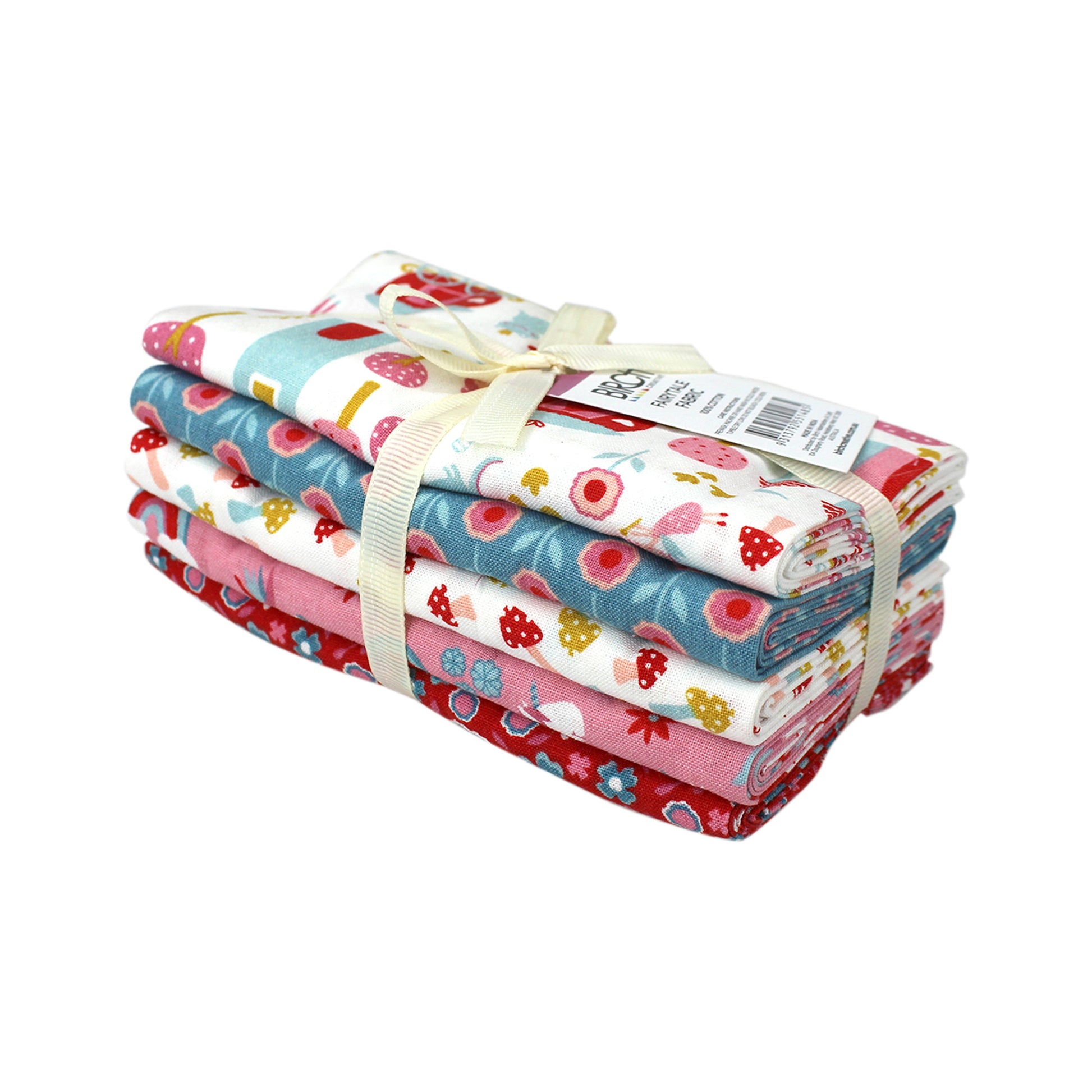 White Smoke Birch Fabric - Fairytale Fat Quarter 100% Cotton Sewing