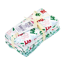 White Smoke Birch Fabric - Christmas :Ho! Ho! Ho!  Fat Quarter 100% Cotton-Multi Sewing