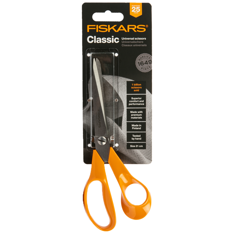 Dark Slate Gray Fiskars Universal/Seamstress Scissor No 8 21cm Quilting and Sewing Tools and Accessories