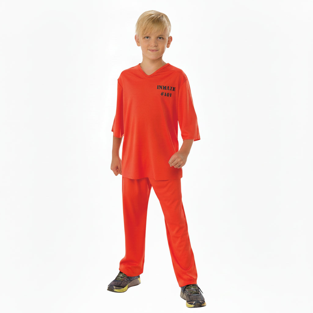 White Smoke Inmate 101 Prisoner Costume Costumes