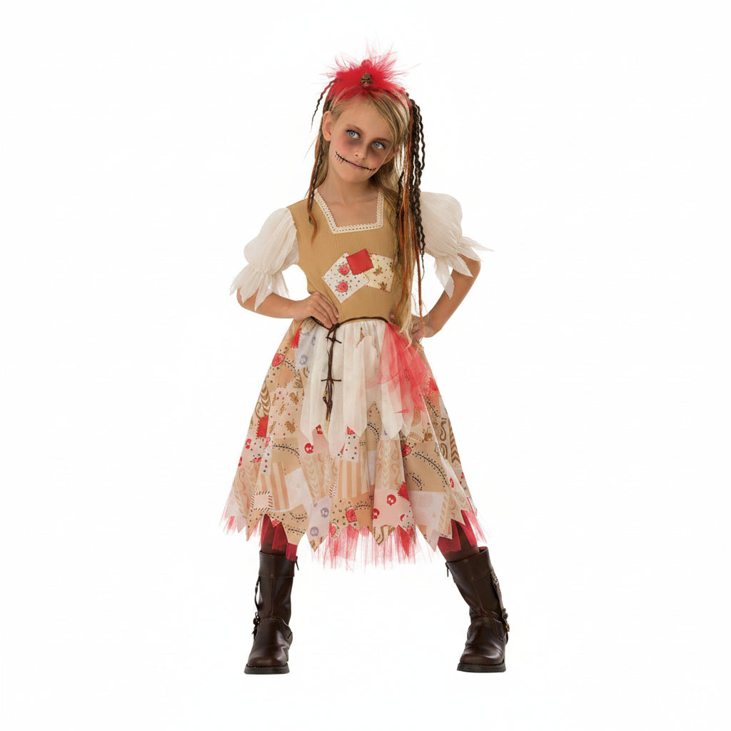 White Smoke Voodoo Girl Costume Costumes
