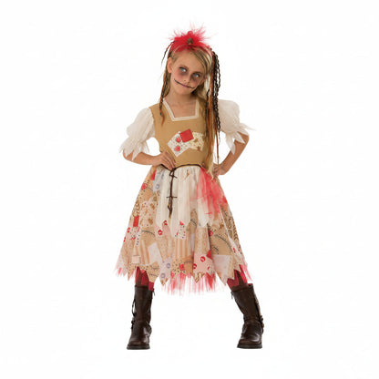 White Smoke Voodoo Girl Costume Costumes