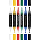 Black Faber Castell Black Edition Shake & Paint Markers, Classic colours, Set of 6 Playing & Learning