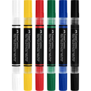 Black Faber Castell Black Edition Shake & Paint Markers, Classic colours, Set of 6 Playing & Learning
