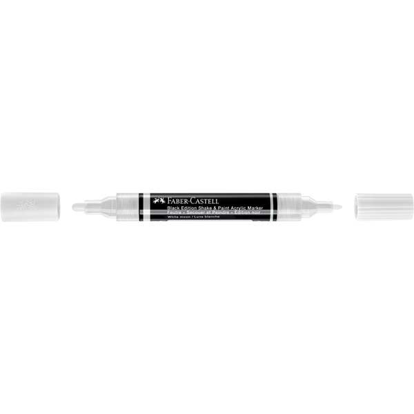 Lavender Faber Castell Black Edition Acrylic Shake & Paint Marker, White - 1 Pack Kids Markers