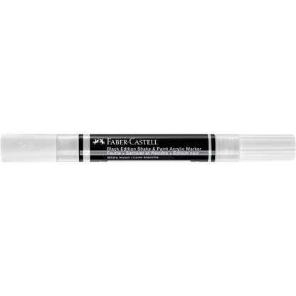 Lavender Faber Castell Black Edition Acrylic Shake & Paint Marker, White - 1 Pack Kids Markers