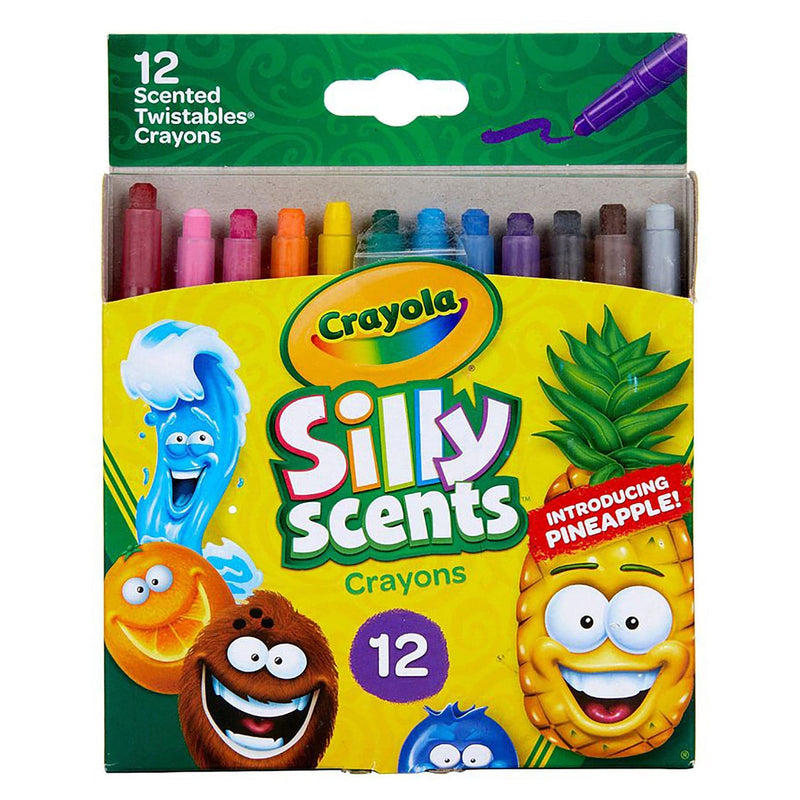 Crayola Silly Scents Mini Twistables Crayons (Pack of 12)