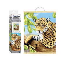 White Smoke Royal & Langnickel Painting By Numbers SCROLL Leopard In Tree Kids Painting Supplies