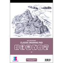 White Smoke Art Spectrum Classic Drawing Pad, A4 140gsm  30 SHEETS Pads
