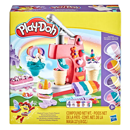 Sandy Brown Play-Doh Magical Frozen Treats Playset Kids Clay, Dough & Modelling