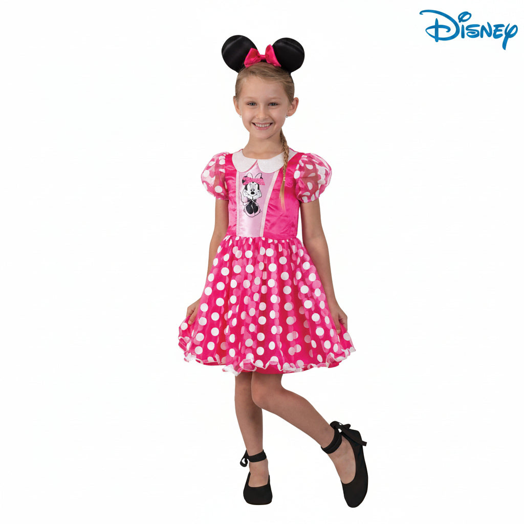White Smoke Minnie Mouse Pink Deluxe Costume Costumes