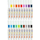 White Smoke Faber Castell Easy Acrylic Paint Markers, Assorted Colours - 20 Pack Kids Markers