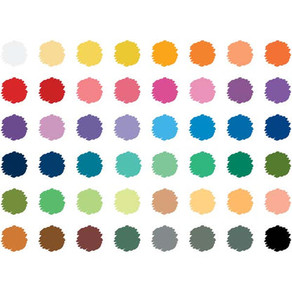 White Smoke Faber Castell Easy Acrylic Paint Markers, Assorted Colours - 48 Pack Kids Markers