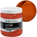 Brown Eraldo di Paolo Acrylic Red Oxide 500ml Tub Acrylic Paints