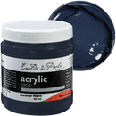 Black Eraldo di Paolo Acrylic Paint, Harbour Night, 500ml Acrylic Paints