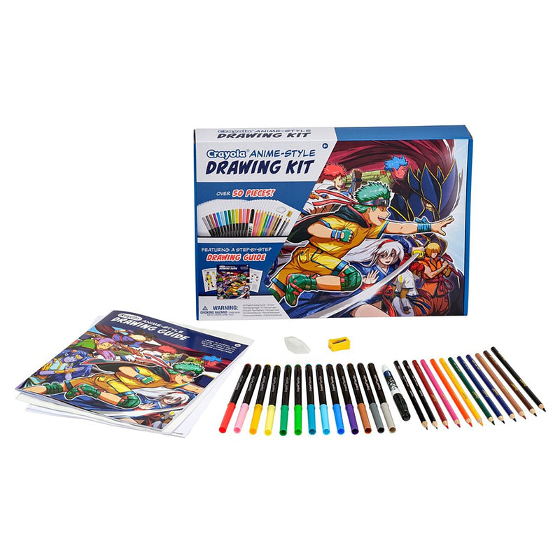 Crayola Learn to Draw Anime Kit