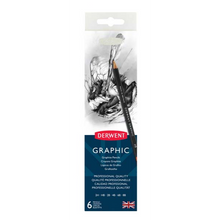 White Smoke Derwent Graphic Pencils Tin 6 Pencils