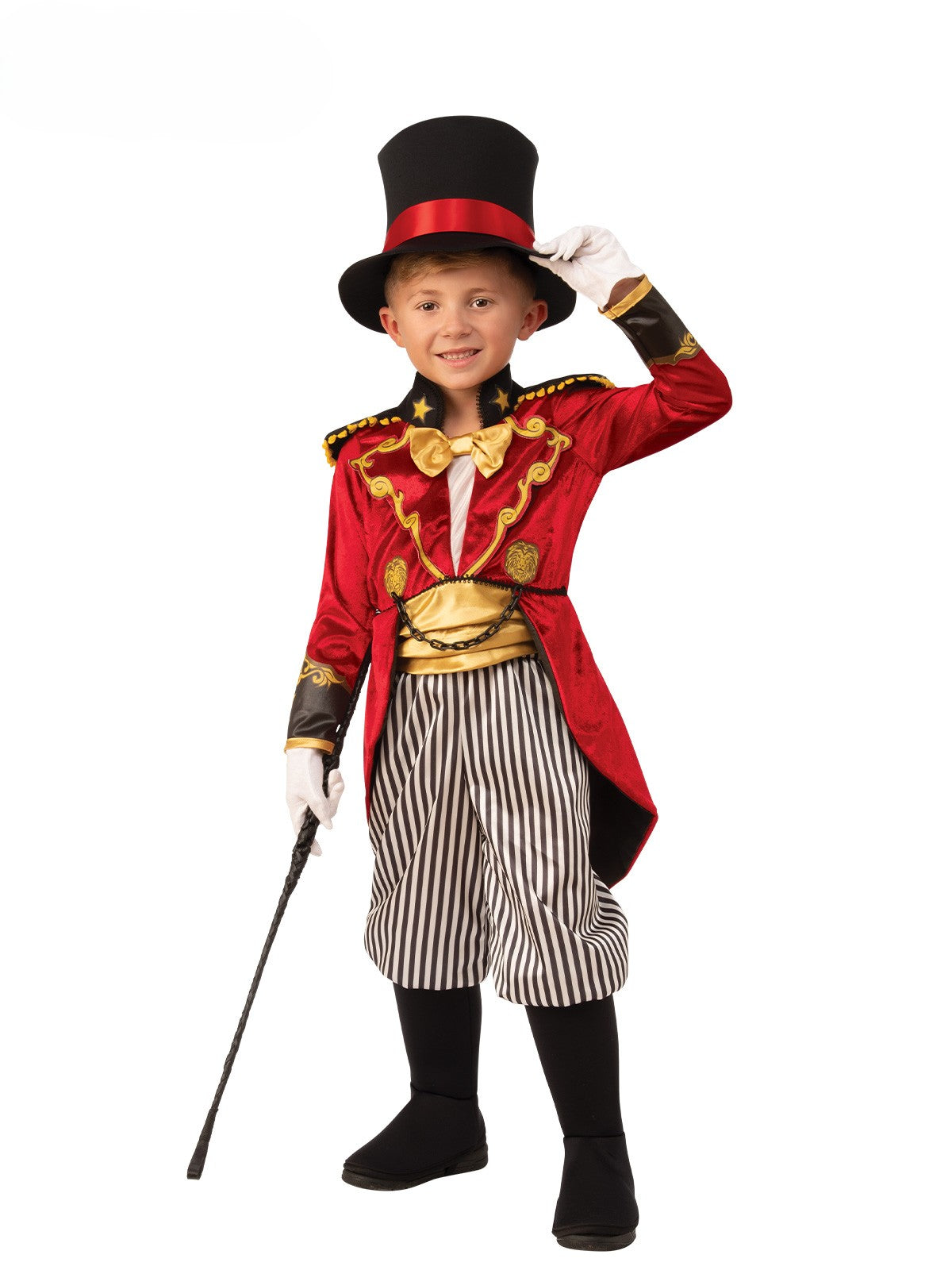 White Smoke Ringmaster Costume Costumes