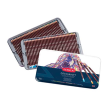 White Smoke Derwent Pencils Coloursoft Tin 72 Pencils