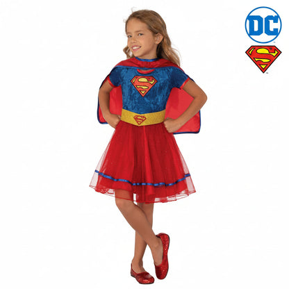 White Smoke Supergirl Deluxe Costume Costumes