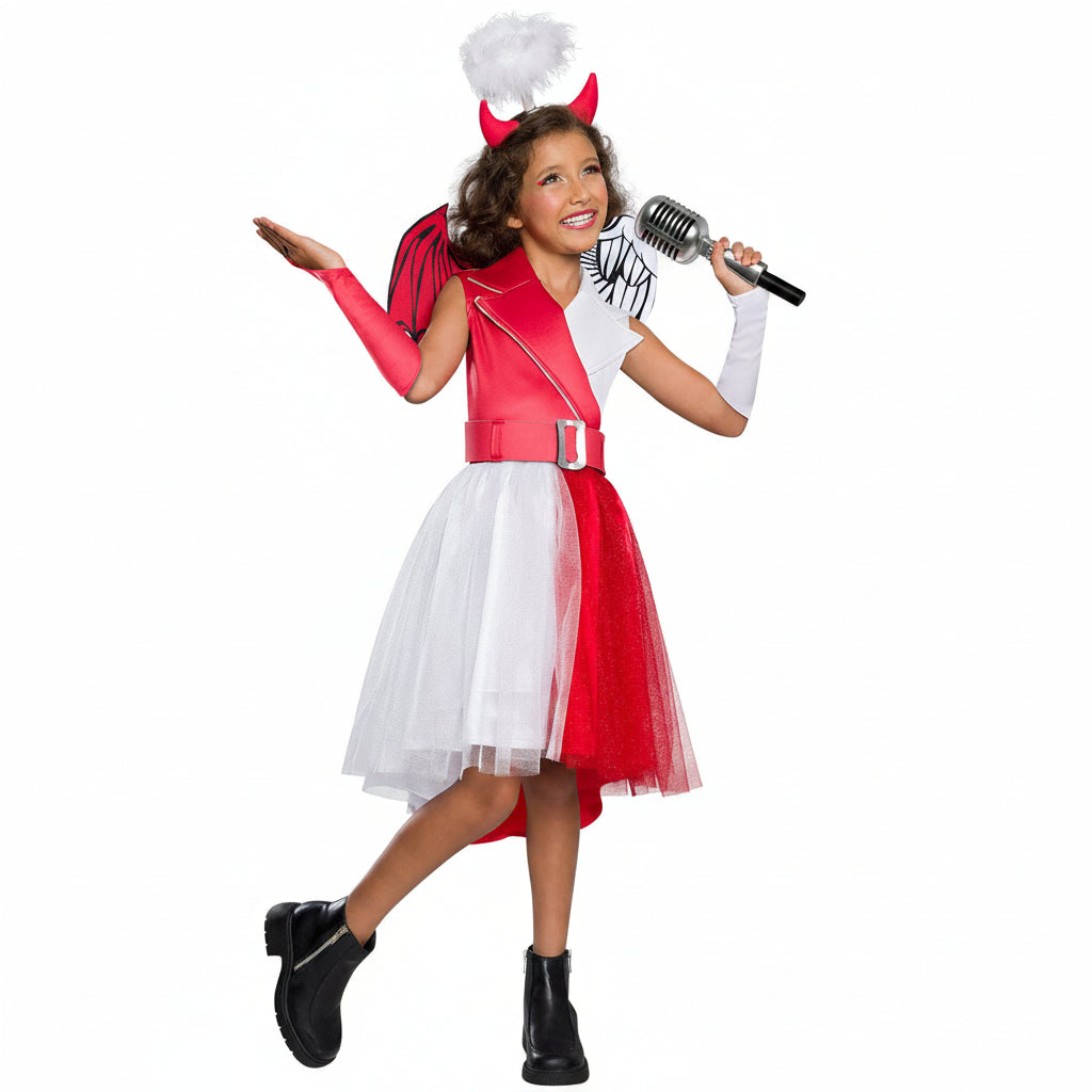 White Smoke Diabla Devil Costume Costumes