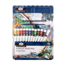 Lavender Royal & Langnickel Acrylic Paint Artist Pack 9x12 Mixed Media Art Sets