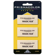 Black Prismacolor Premier Magic Rub Eraser Value pack, 3Pk Drawing Accessories