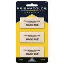 Black Prismacolor Premier Magic Rub Eraser Value pack, 3Pk Drawing Accessories