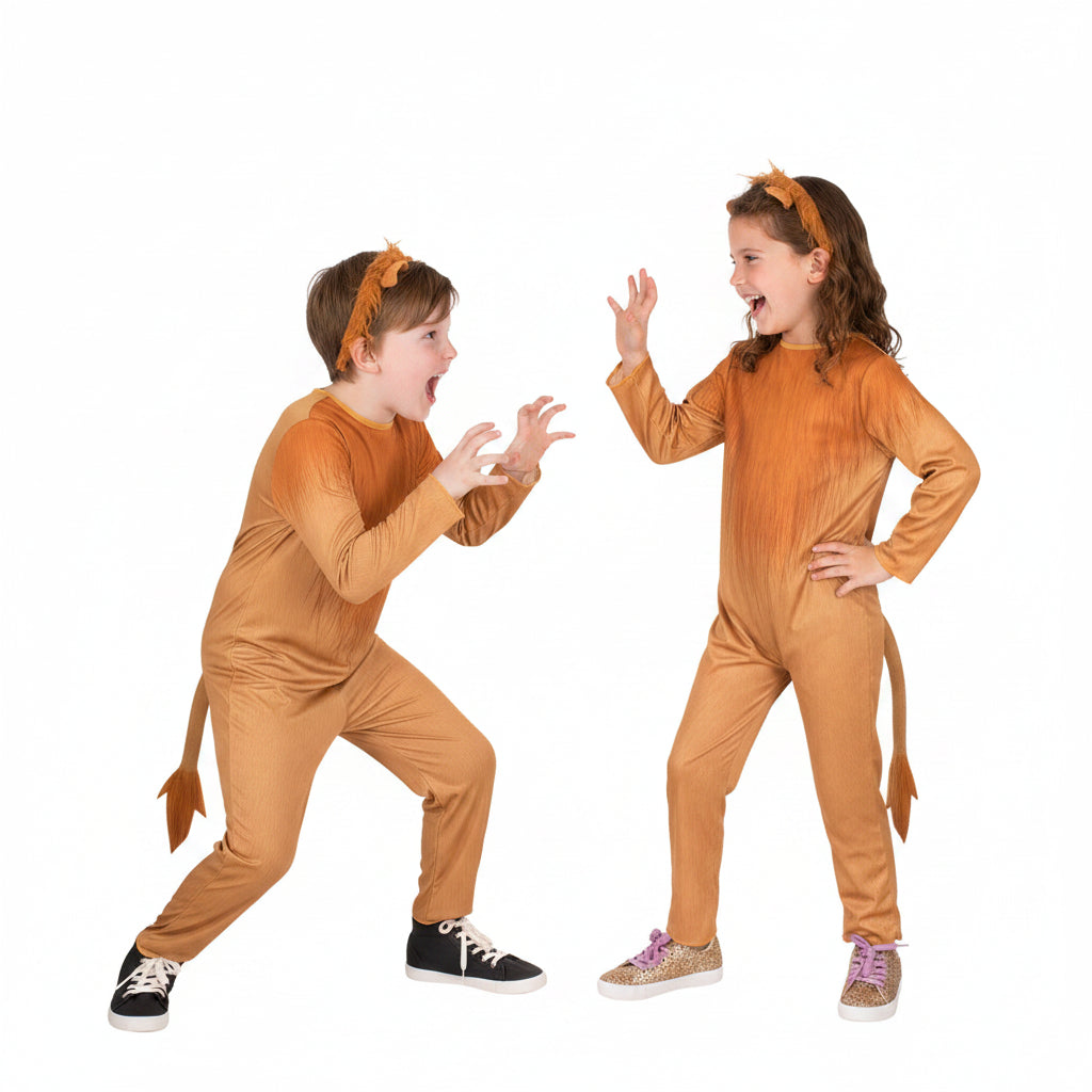 White Smoke Lion Costume Costumes