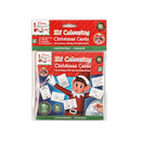 Misty Rose Xmas Elves Cards DIY Colouring Christmas