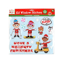 Lavender Xmas Elves Stickers Christmas