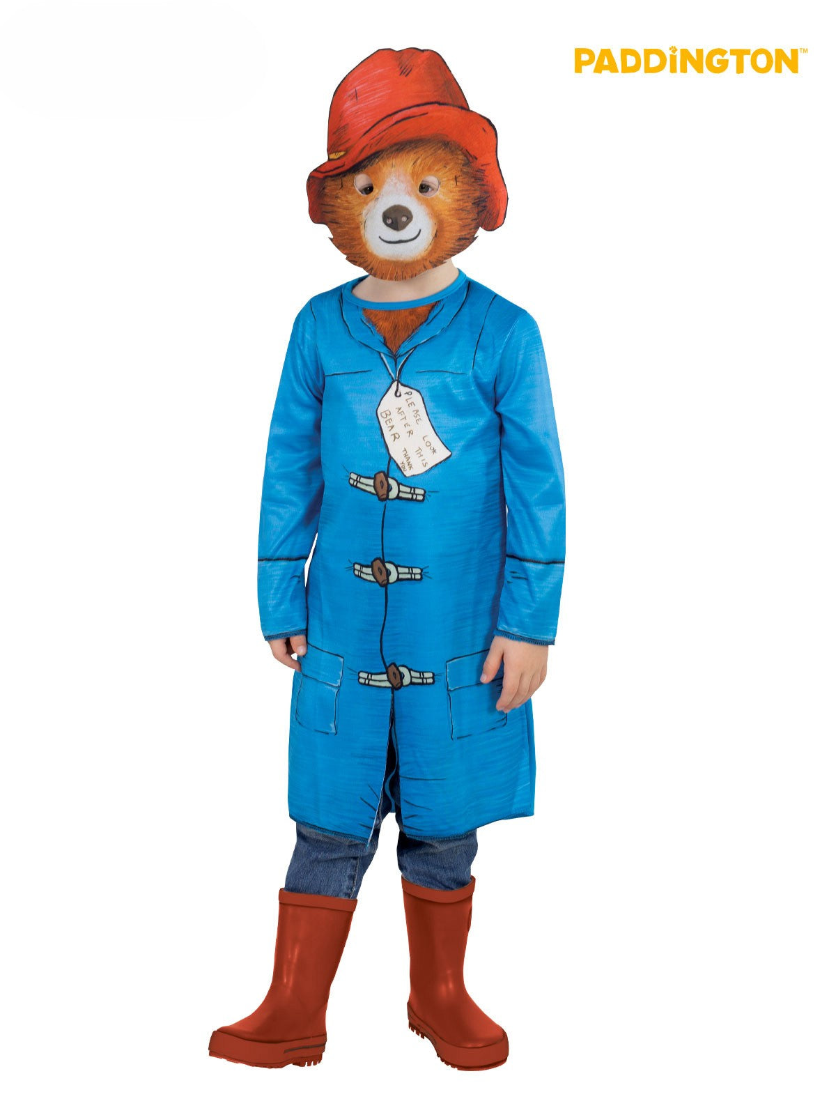 White Smoke Paddington Bear Classic Costume Costumes