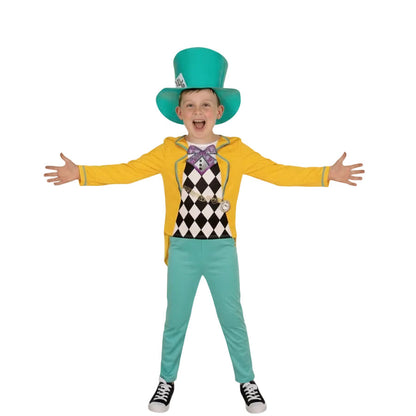 White Smoke Mad Hatter Classic Costume Costumes