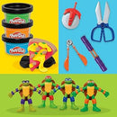 Gold Play-Doh Teenage Mutant Ninja Turtles Cowabunga Creations Playset Kids Clay, Dough & Modelling